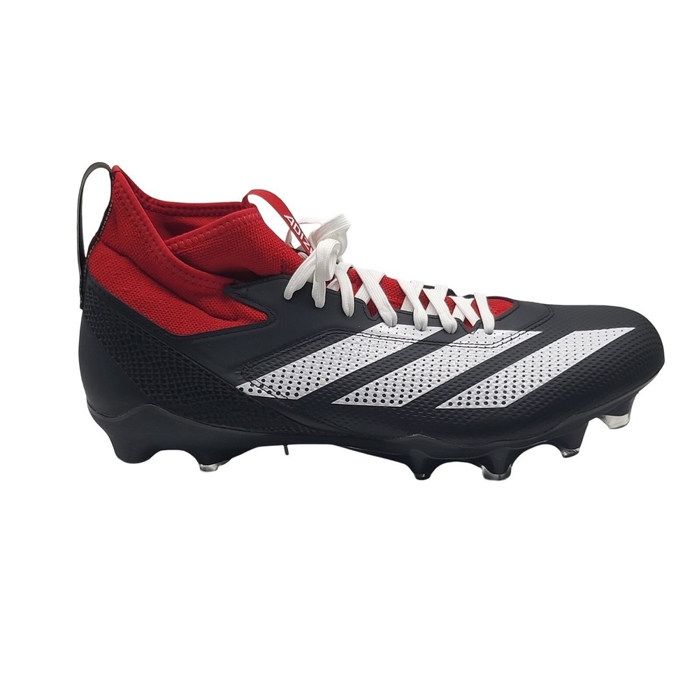 Adidas Adizero Impact Men's Size 15‎ Black Red Football Cleats IE1404
